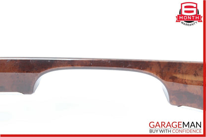 07-09 Mercedes W221 S550 Front Center Dash Dashboard Trim Cover Panel Bezel Wood