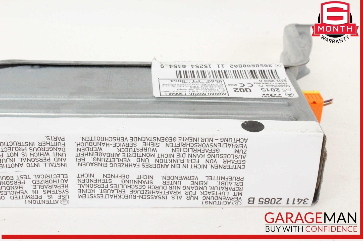 15-20 Mercedes W205 C300 C350e Rear Left Driver Side Seat Air Bag Airbag OEM