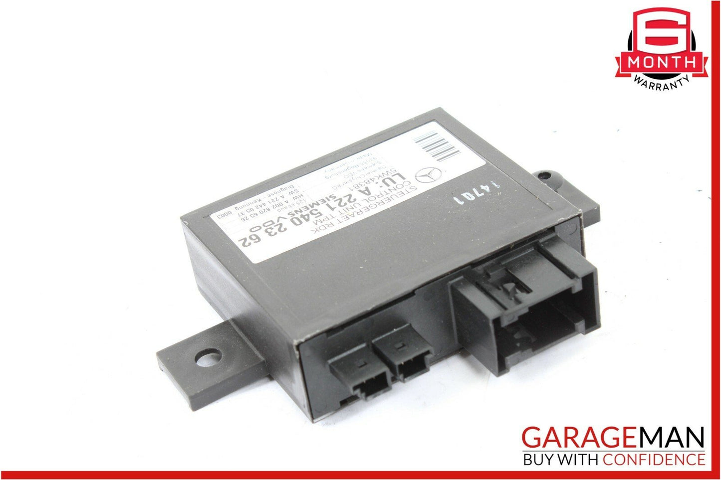 07-13 Mercedes W221 S550 S65 AMG Tire Pressure Monitor Module 2215402362 OEM