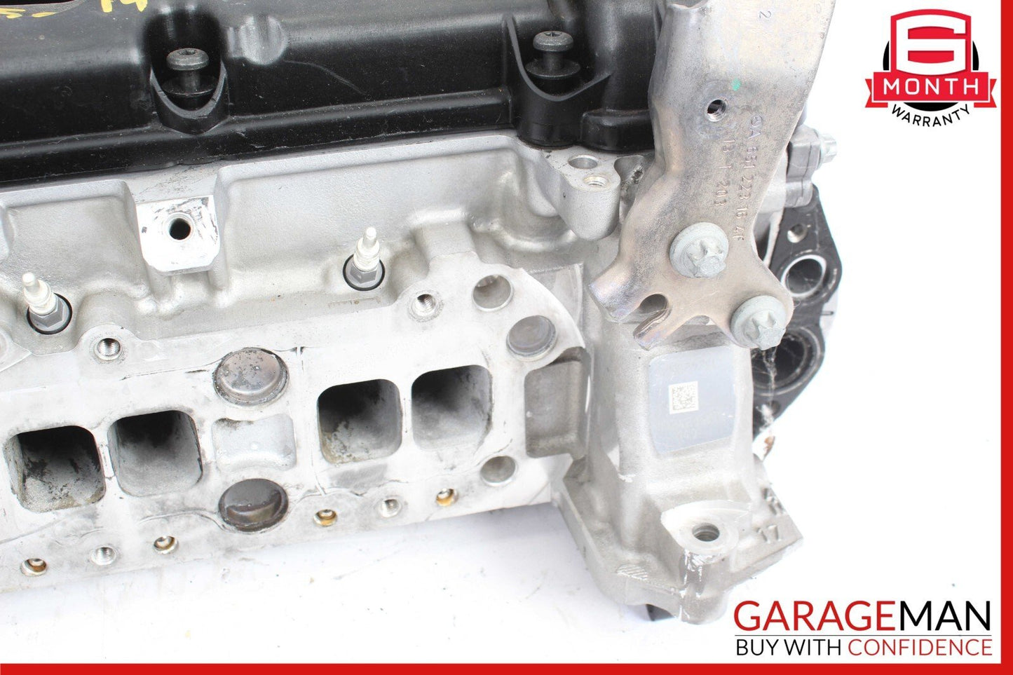 13-16 Mercedes X204 GLK250 E250 Engine Cylinder Head w/ Plate Cover OEM