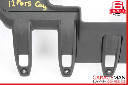 11-17 Porsche Cayenne 958 Left Engine Coil Cover Trim Panel 7PP103907 OEM