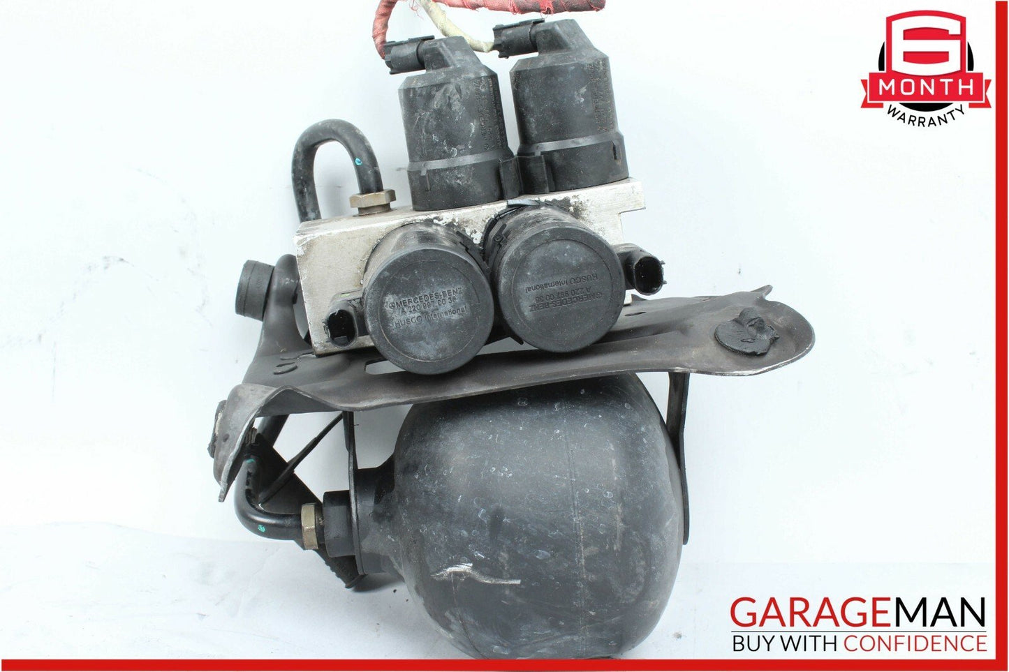 00-06 Mercedes W220 S500 ABC Hydraulic Valve Block Front Suspension Pump OEM