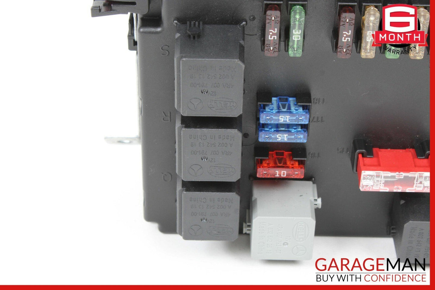 10-13 Mercedes W221 S550 S63 AMG Rear Sam Fuse Box Relay Control 2219003001 OEM