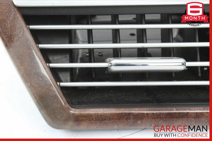 10-13 Mercedes W212 E350 E250 Dashboard Dash AC A/C Air Vent LeftÂ Wood OEM