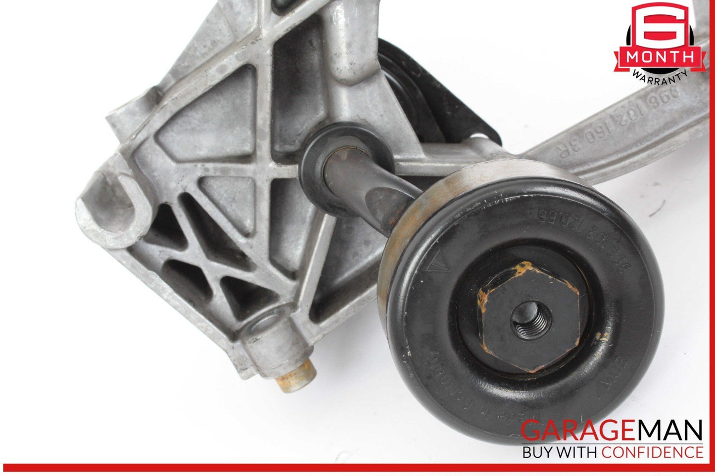 97-05 Porsche 911 Carerra Power Steering Pump Mount Bracket w/ Pulley OEM