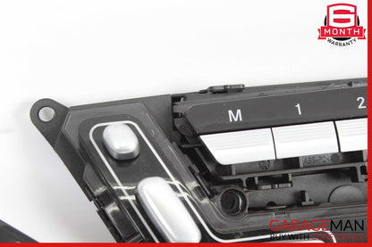 07-13 Mercedes W221 S400 CL65 AMG Front Left Seat Adjust Controller Switch Set