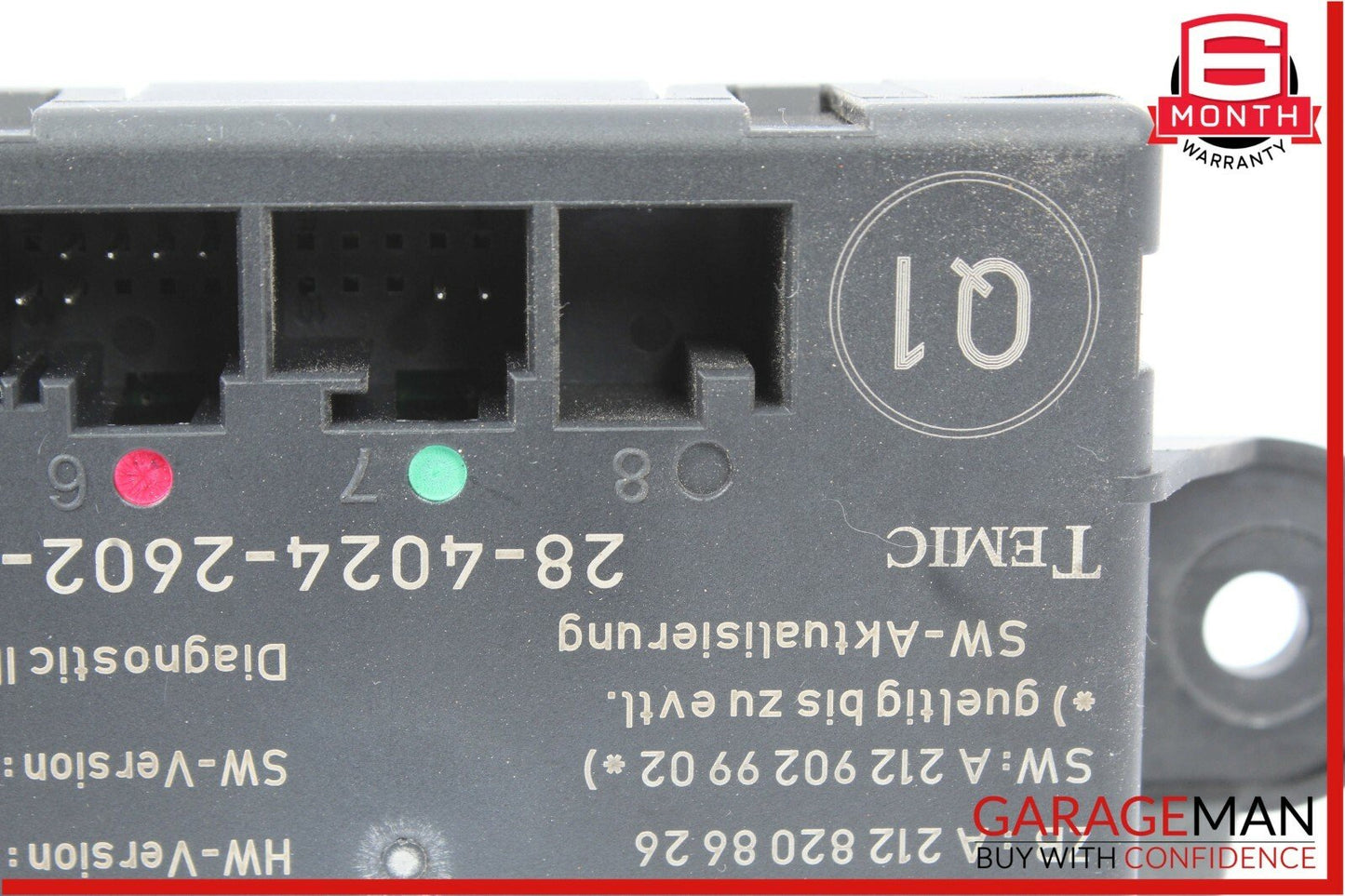 08-14 Mercedes W204 C300 Rear Right Passenger Side Door Control Module Unit OEM