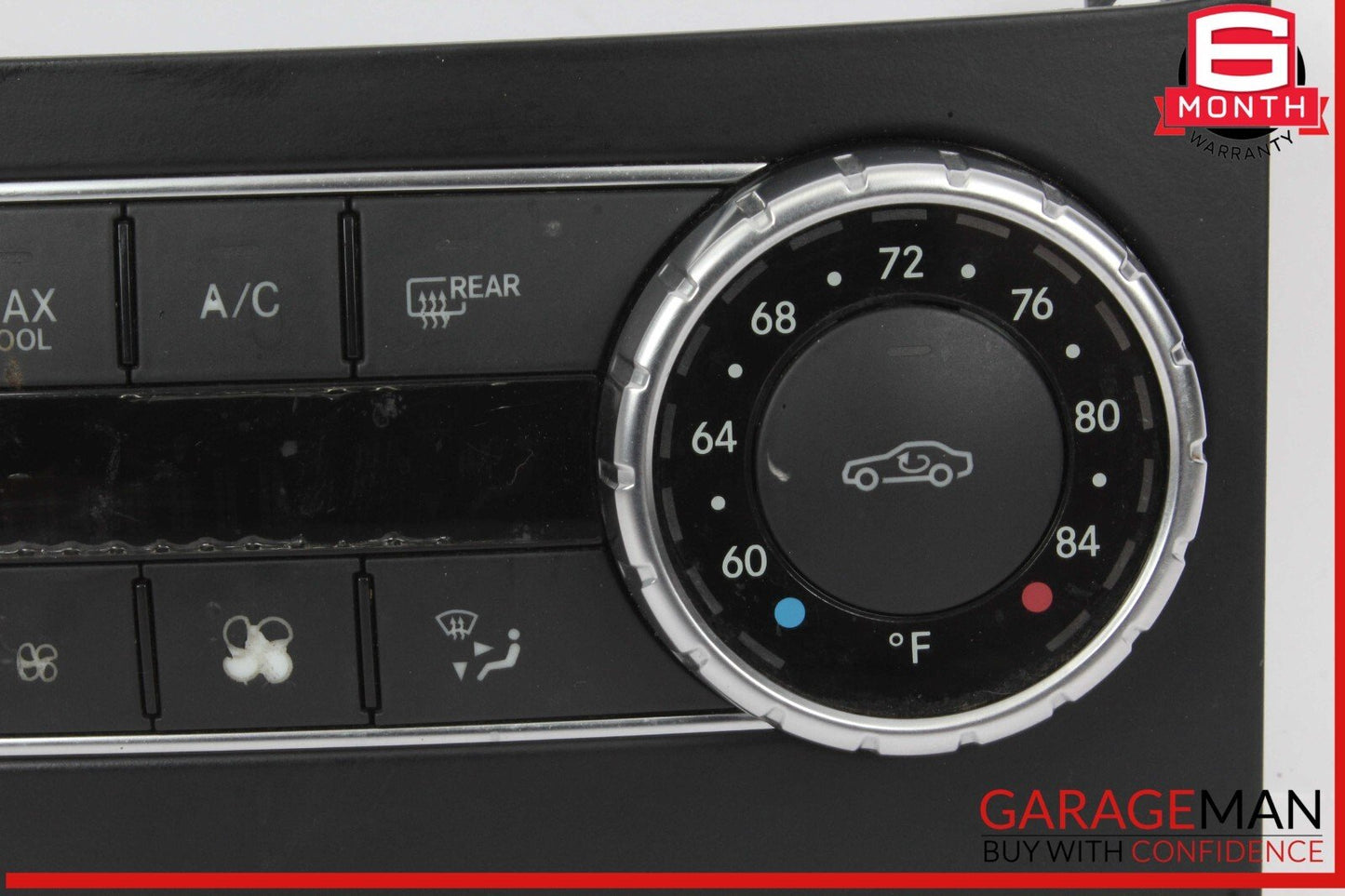 12-14 Mercedes W204 C250 C63 AMG C300 AC A/C Heater Climate Control w/ Trim OEM