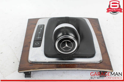 12-14 Mercedes W204 C250 Gear Shift Selector Indicator Knob Boot Assembly OEM