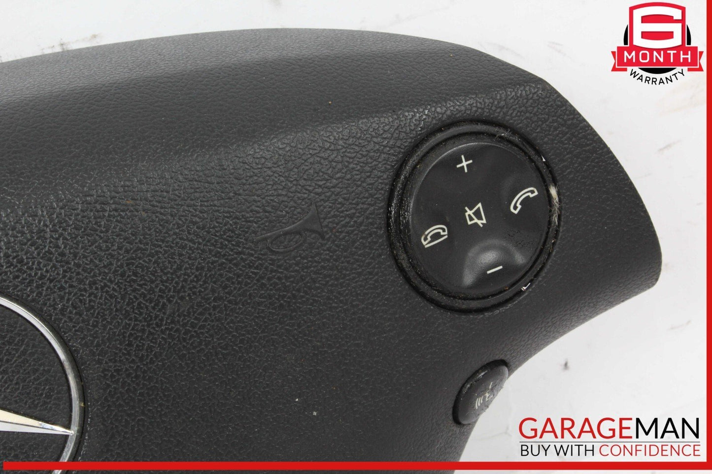 07-10 Mercedes W221 S550 CL550 Steering Wheel Airbag Air Bag Assembly Black OEM