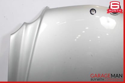 03-08 Mercedes R230 SL500 SL600 Front Hood Bonnet Cover Panel Brilliant Silver