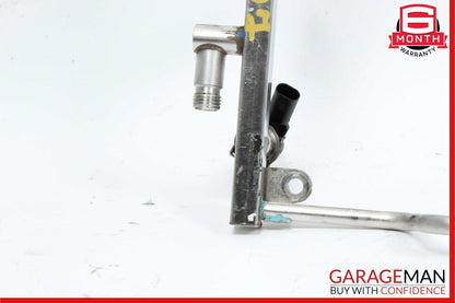 05-12 Mercedes W211 E350 C350 R350 Fuel Injector Rail w/ Fuel Injectors OEM