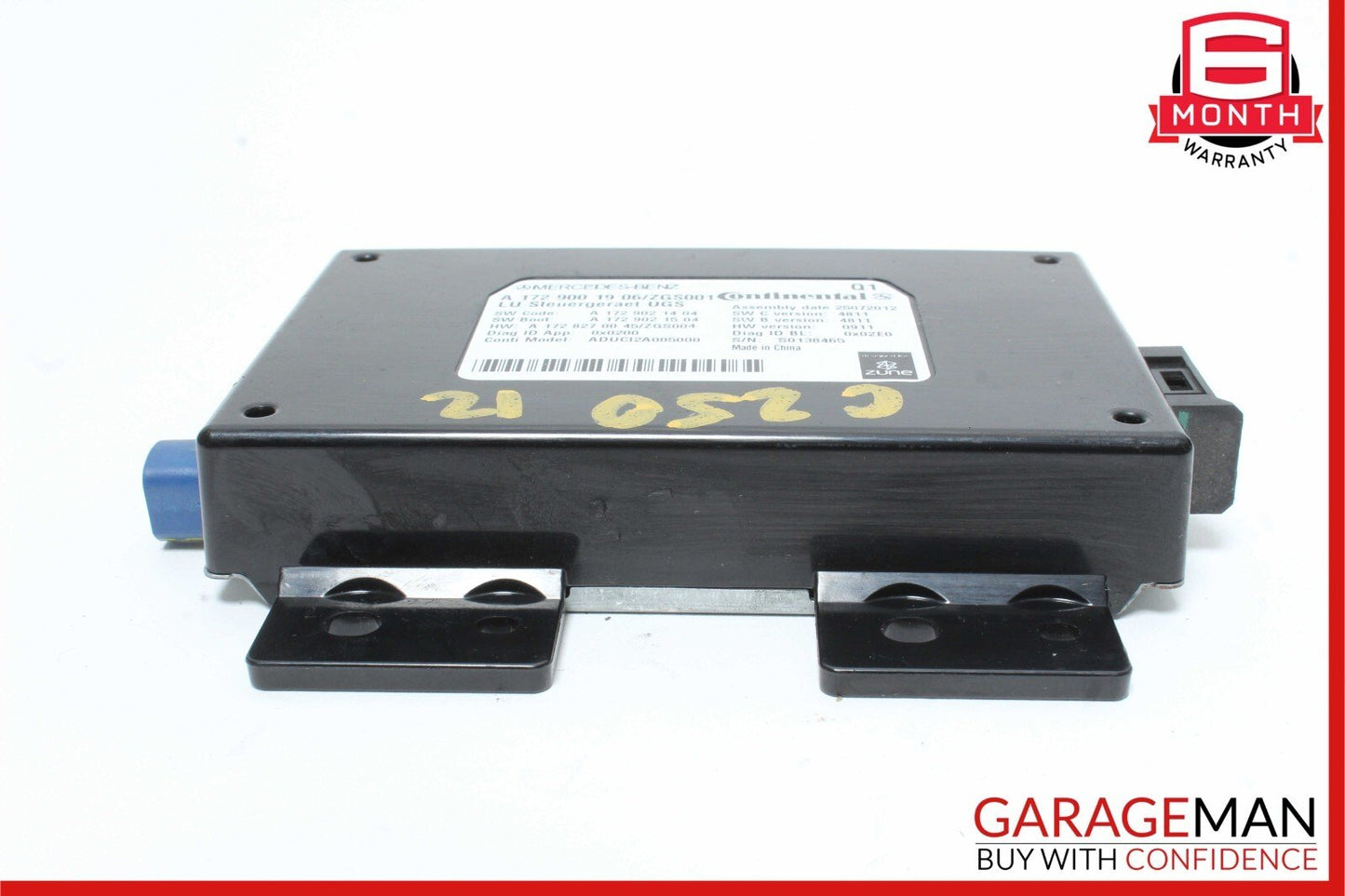 12-20 Mercedes W212 E550 C250 GL550 Communication Control Module 1729008206 OEM