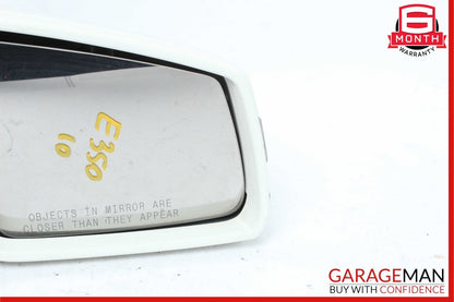 10-13 Mercedes W207 E350 E63 AMG Front Right Side Mirror Door Rear View White