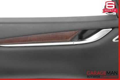 14-22 Maserati Ghibli M157 Front Left Driver Side Interior Door Panel OEM