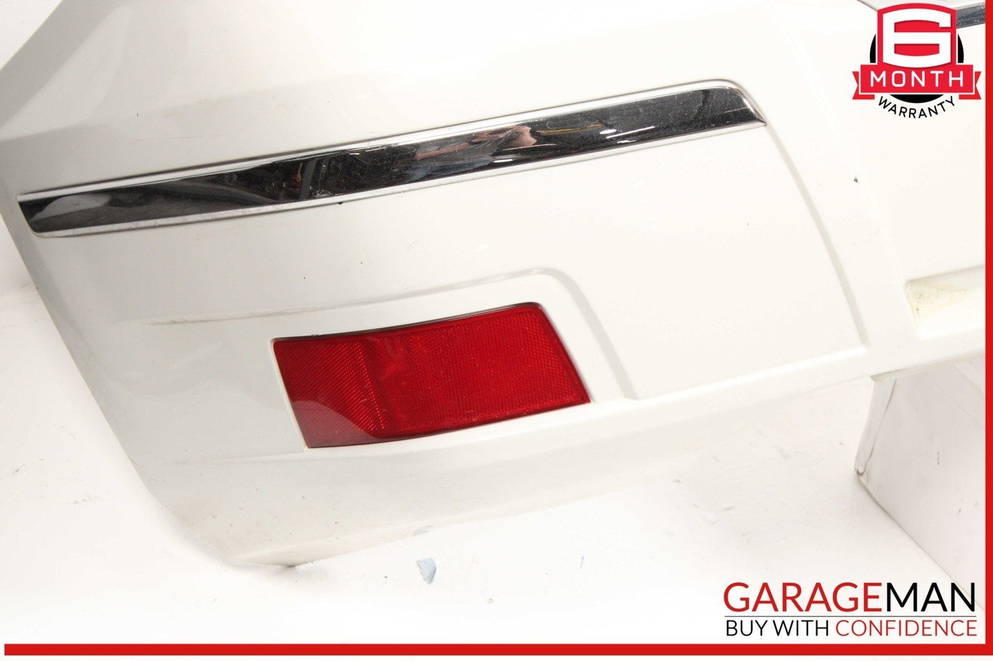 10-12 Mercedes X204 GLK350 Rear Bumper Cover Assembly White OEM