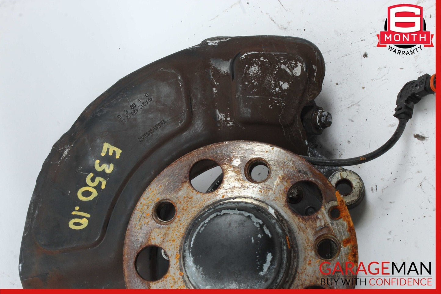 10-16 Mercedes W212 E350 E40 Front Right Wheel Spindle Knuckle Hub Bearing OEM