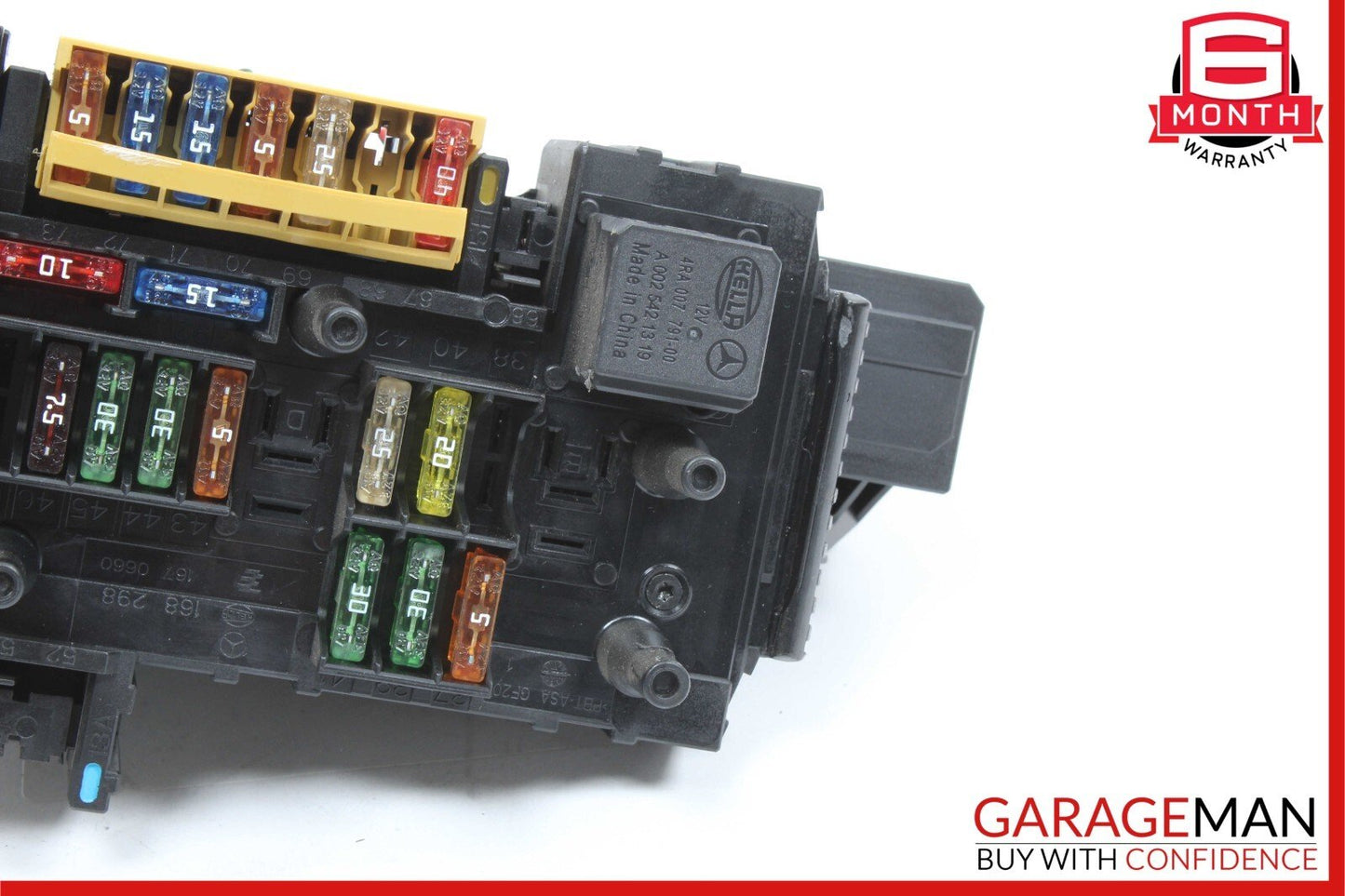 10-18 Mercedes E350 CLS400 Rear Fuse Relay Box SAM Signal Acquisition Assembly