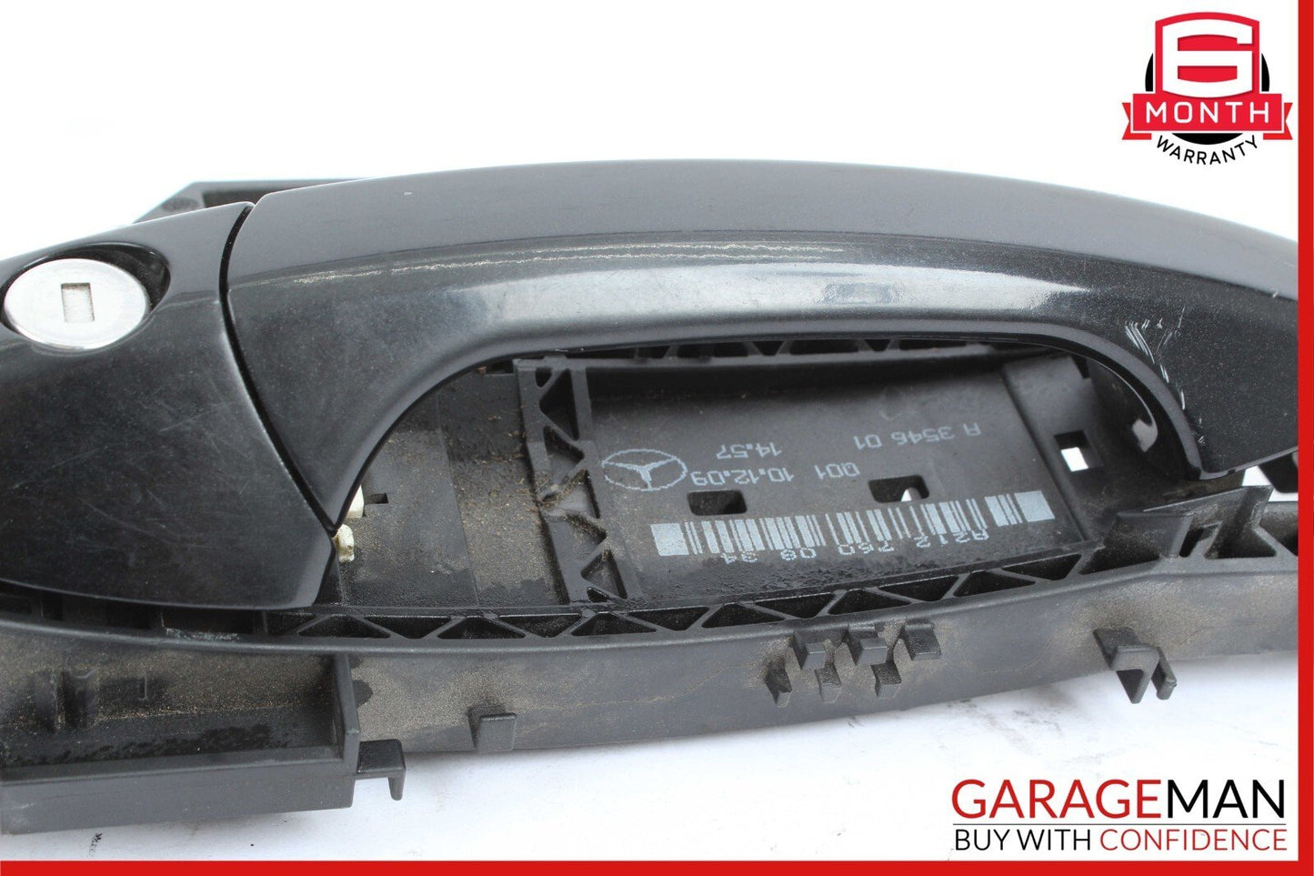10-13 Mercedes W212 E350 E550 E63 AMG Front Left Exterior Door Handle Black OEM