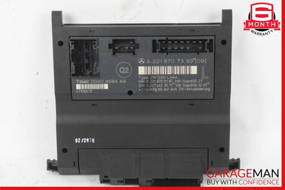 07-13 Mercedes W221 S400 S550 Front Left Driver Side Seat Control Module Unit