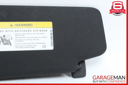 08-14 Mercedes W204 C63 AMG Front Right Side Sun Visor Sunvisor Shade Cover OEM