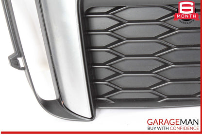 18-24 Audi S5 Front Left Driver Side Bumper Foglight Fog Light Grille Cover OEM