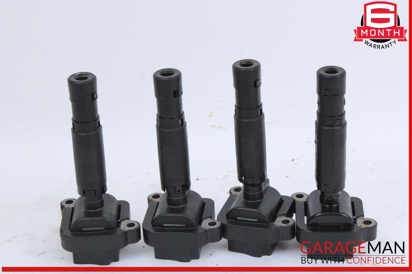12-15 Mercedes W204 C250 CGI Engine Ignition Coil Spark Plug Set of 4 OEM
