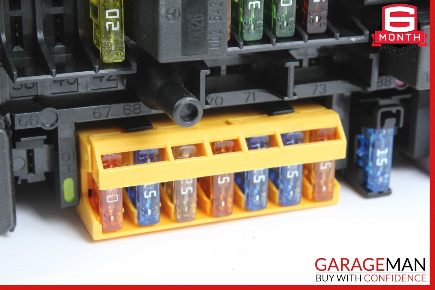 10-11 Mercedes W212 E350 E550 Rear SAM Module Fuse Box Relay 2129003702 OEM