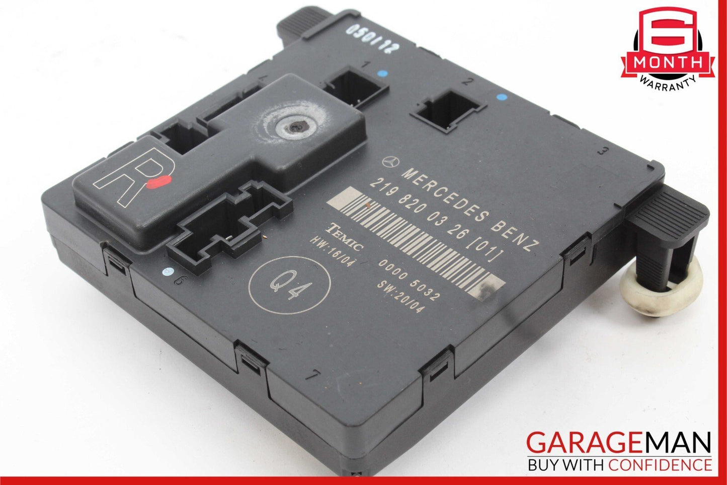 06-11 Mercedes W219 CLS500 CLS63 AMG Rear Right Passenger Door Control Module