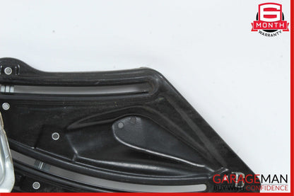 10-16 Mercedes W212 E350 Rear Right Door Window Regulator Frame w/o Motor