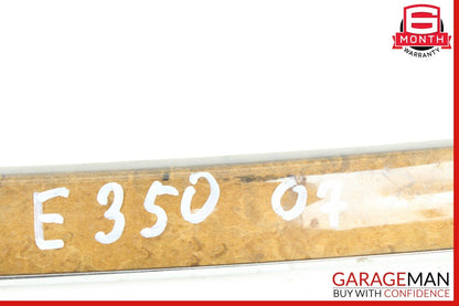 03-09 Mercedes W211 E350 E500 Dashboard Dash Left Molding Trim Wood OEM