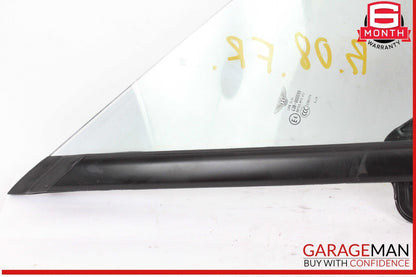 07-18 Bentley Continental GTC Front Right Passenger Side Door Vent Window Glass