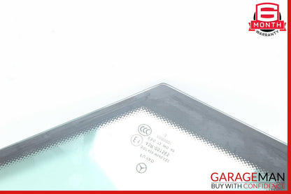 10-17 Mercedes W207 E350 E400 Coupe Rear Left Driver Quarter Window Glass OEM