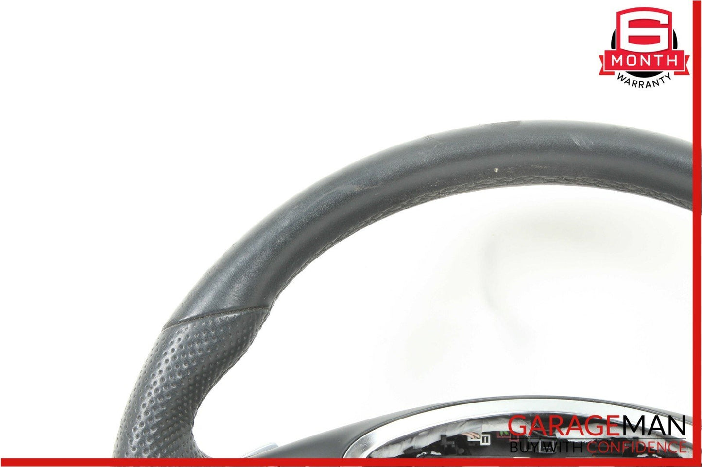 16-18 Mercedes W213 E250 E400 AMG Sport 3 Spoke Steering Wheel Assembly Black