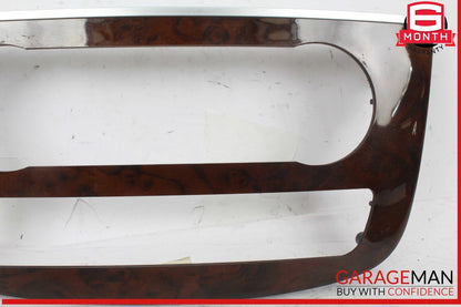 06-13 Mercedes W251 R350 R320 Heater Climate Control Module Trim Wood OEM