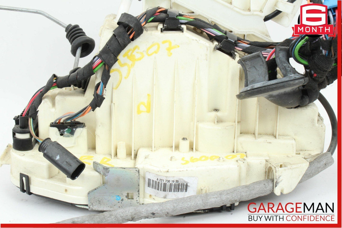 07-13 Mercedes W221 S550 S600 Rear Right Passenger Door Lock Latch Actuator