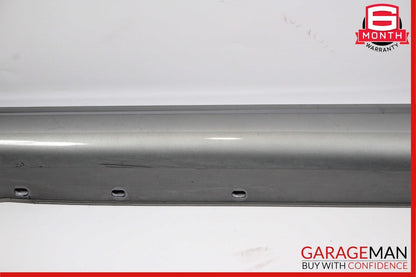 08-14 Mercedes W204 C300 C350 Left Side Skirt Rocker Moulding Cover Panel Silver