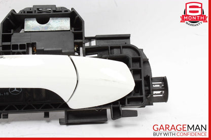 12-20 Mercedes W117 CLA250 Front Right Side Exterior Door Handle White OEM
