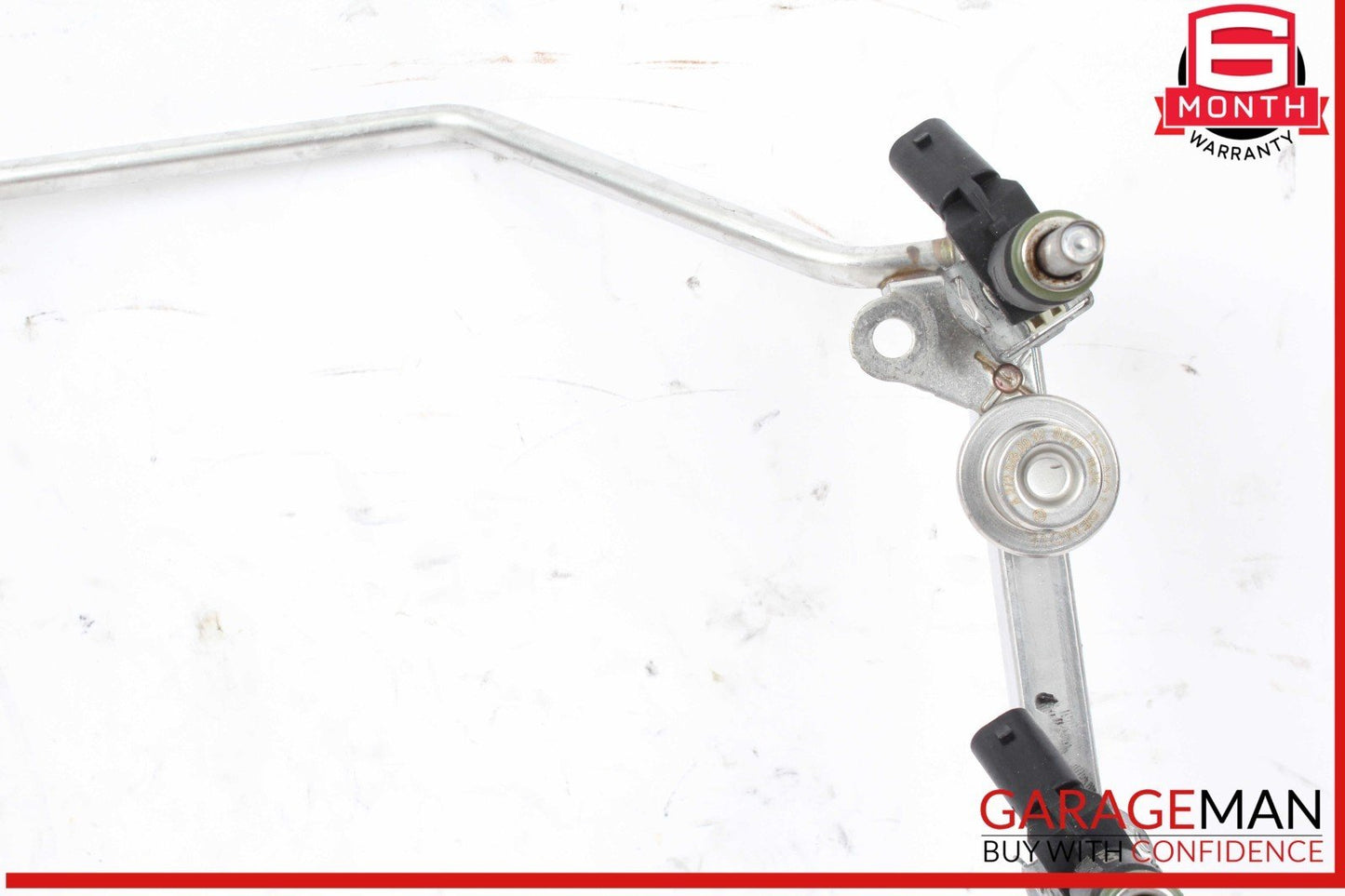 05-12 Mercedes W209 CLK350 ML350 SLK300 Fuel Injector Rail w/ Fuel Injectors OEM