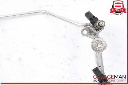 05-12 Mercedes W209 CLK350 ML350 SLK300 Fuel Injector Rail w/ Fuel Injectors OEM