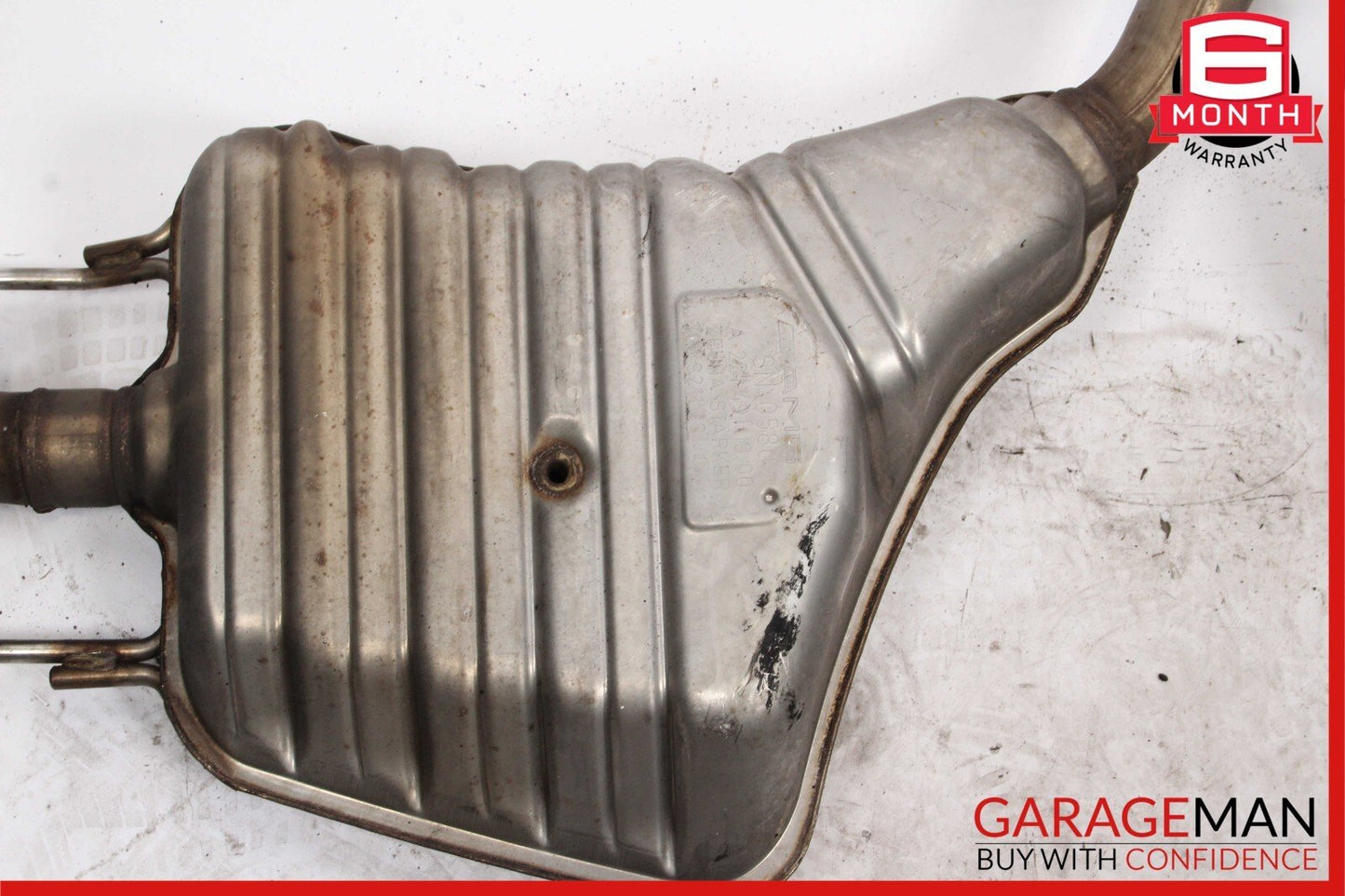 07-09 Mercedes W221 S450 S550 AMG Sport Rear Exhaust Muffler Tips Set of 2 Pc