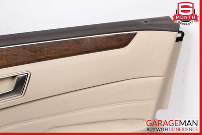 14-16 Mercedes W212 E350 Front Right Interior Door Panel Trim Cover Assembly