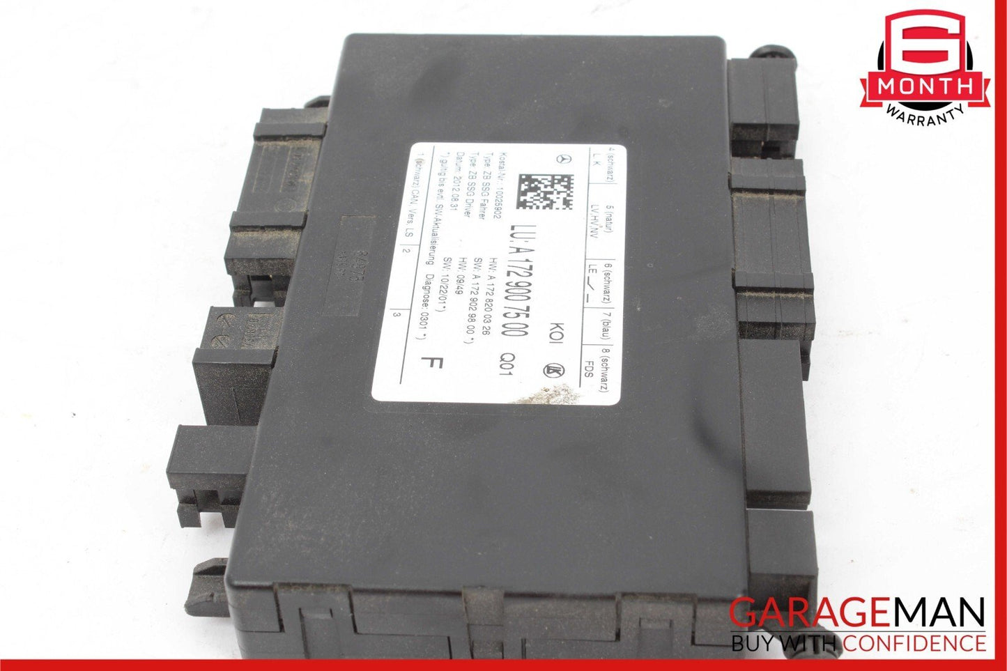 12-14 Mercedes W204 C250 C350 Front Left Driver Side Seat Controller Module