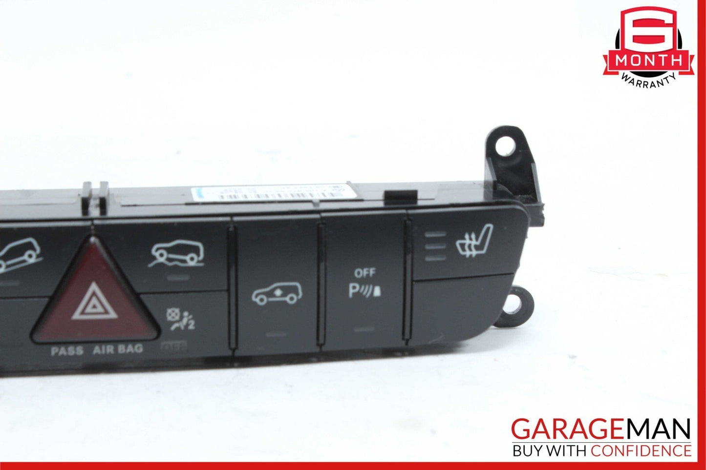 06-12 Mercedes GL550 GL450 ML550 Hazard Light Switch Control Panel Unit