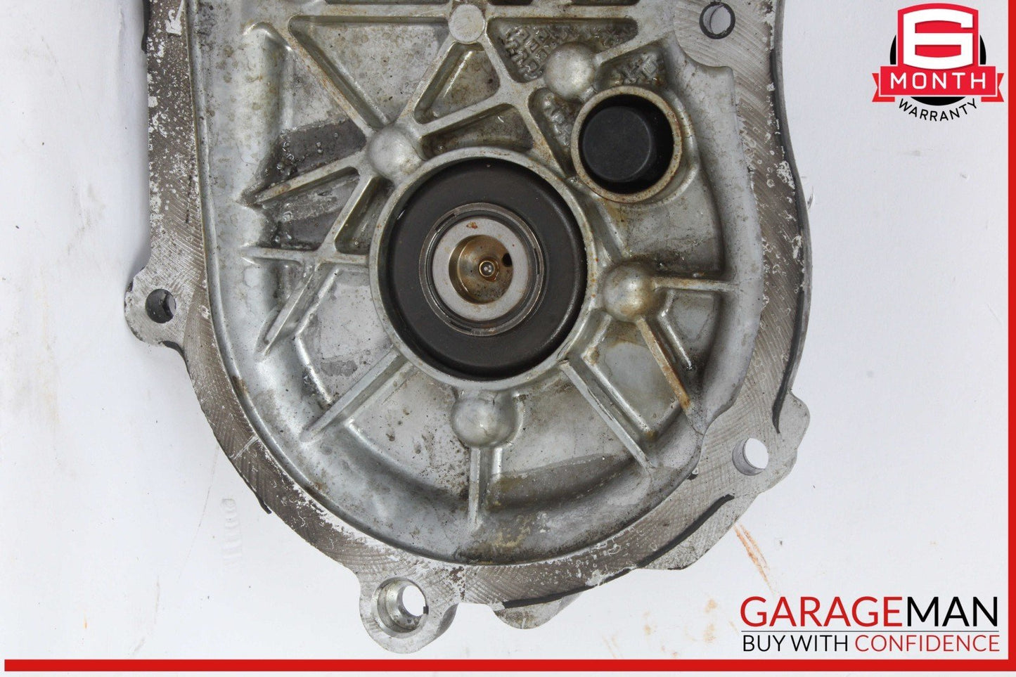 05-13 Mercedes W221 S400 Hybrid Front Right Engine Timing Chain Cover Plate OEM