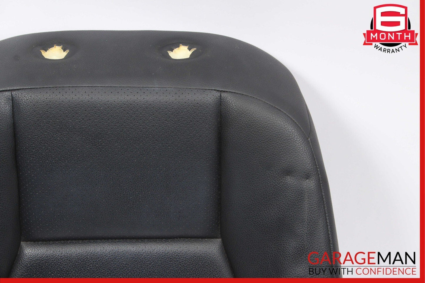 08-14 Mercedes W204 C300 Front Left Driver Side Top Upper Seat Cushion Black OEM