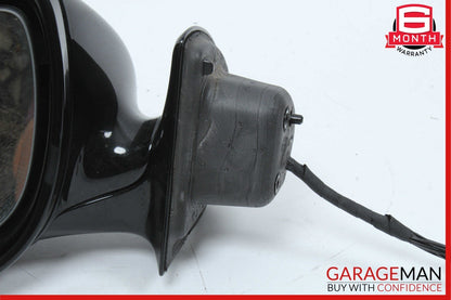 07-09 Mercedes W211 E63 AMG Left Driver Side Rear View Door Mirror Black OEM