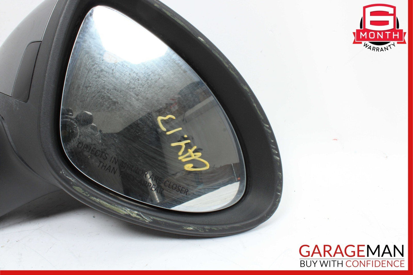 11-14 Porsche Cayenne 958 Front Right Side Mirror Rear View Door Silver