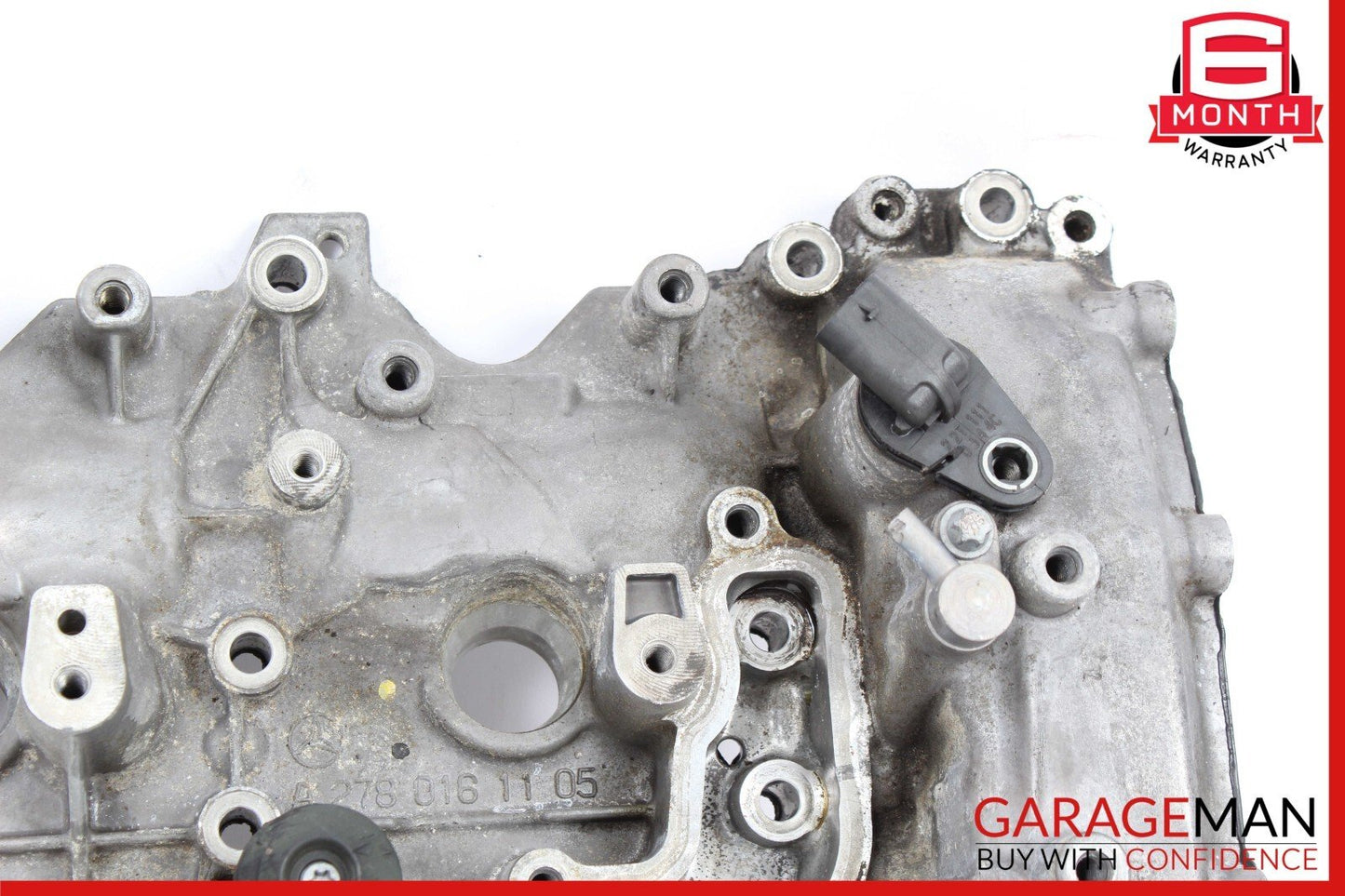 11-20 Mercedes S550 E550 CLS550 4.7L Left Side Engine Cylinder Head Valve Cover