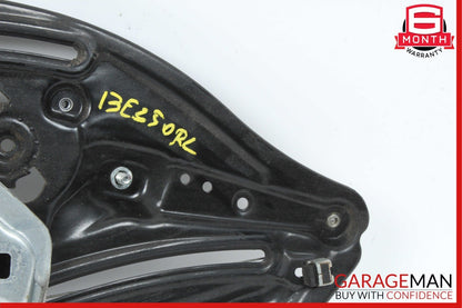 10-16 Mercedes W212 E350 Rear Left Door Window Regulator Frame w/o Motor